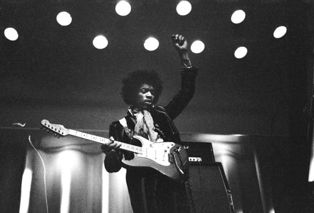 Jimi Hendrix à ces débuts